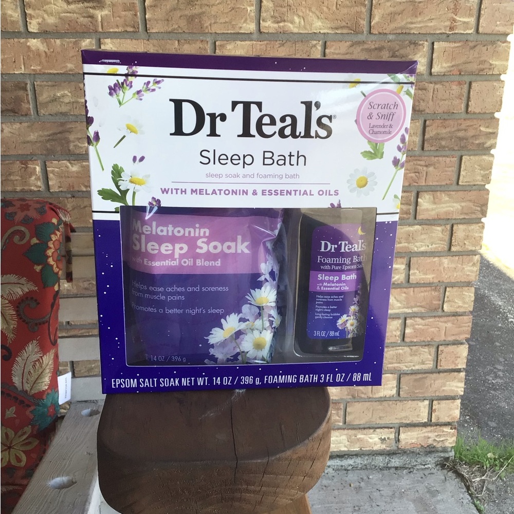 Dr Teal’s Lavender and Camomile Sleep Bath Box NEW